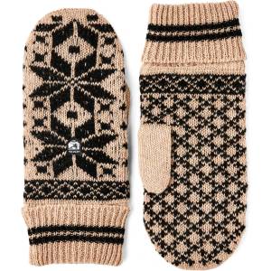Hestra Ръкавици Hestra Isvik Mitt Gloves - Beige / Black - размер 6 (EU) (202-4994-0411)
