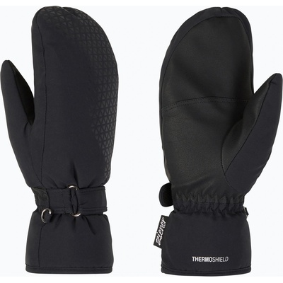 ZIENER Дамски скиорски ръкавици ZIENER Kisar Aquashield Mitten black