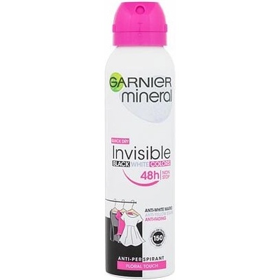 Garnier Mineral Invisible Black & White 48h Woman deospray 150 ml