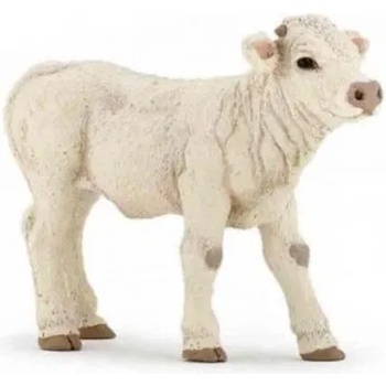 Image 1 of Papo - Фигурка за колекциониране и игра - Бяло теле (51157)