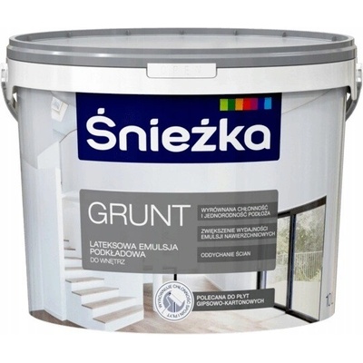 Śnieżka Základní Barva Latexová základní emulze pro interiéry - 10L