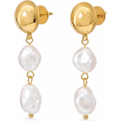 Olivie Náušnice PERLA GOLD 10234