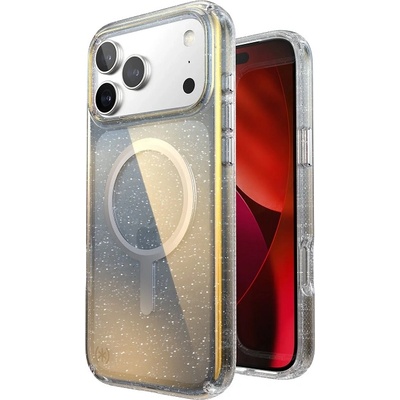 Speck Калъф Speck - Presidio Lux Glitter, iPhone 17 Pro, MagSafe, Hyper Mirror Glitter (151022-3274)