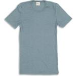 Engel Мъжко копринено термобельо Engel Shirt S/S Merino base layer - Bergblau - размер 54/56 (EU) (014-0746-0713)