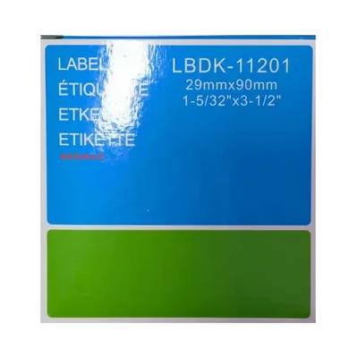 NEOMAX ЛЕНТА ЗА ЕТИКЕТНИ ПРИНТЕРИ BROTHER ТИП QL - STANDARD ADDRESS LABEL - 29 mm x 90 mm x 400 - DK11201 (DK-11201) - PN LB-11201 - NEOMAX (300BRADK11201N)