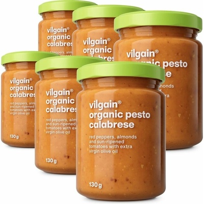 Multipack 6 ks X 130 g - Vilgain Pesto BIO calabrese