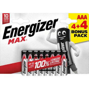 Energizer Max AAA 8ks E303328000