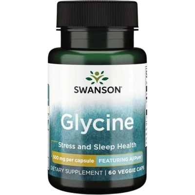 Swanson AjiPure Glycine [60 капсули]