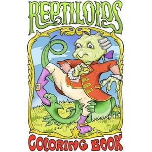 Reptiloids: Pocket Size Coloring Book featuring 48 fantastic creatures in 32 drawings 5.25"x8" for cheerful coloring by adults and | Vasyl Saiko (ISBN: 9781688953819)