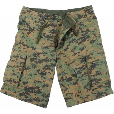Šortky Rothco Vintage Paratrooper digital woodland