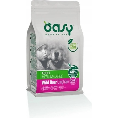 Oasy One Protein Adult M/L Divina 12 kg