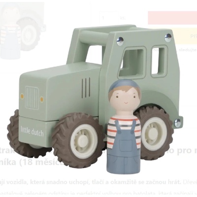 Little dutch Traktor dřevěný