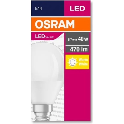 OSRAM LED крушка Osram, E14, 5.7W, 230V, 470 lm