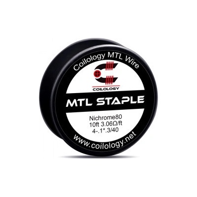 Coilology Odporový drát MTL Series - Staple Ni80 3m