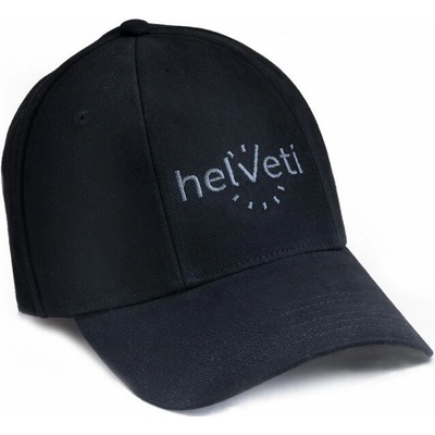 Helveti Kšiltovka Helveti znak - black