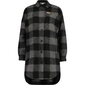 Maloja Дамско вълнено яке Maloja Women's HalapM. Wool jacket - Deep Black Check - размер XL (105-5600-0315)