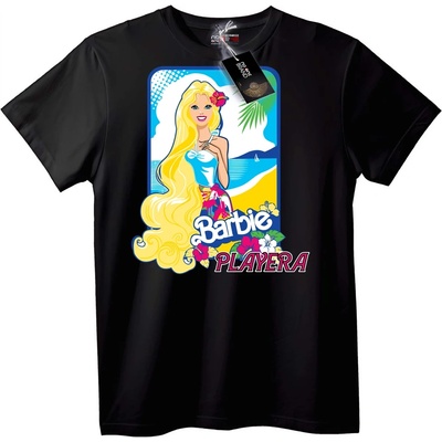 NOONEBRAND Тениска Barbie плаж - 3XL, White