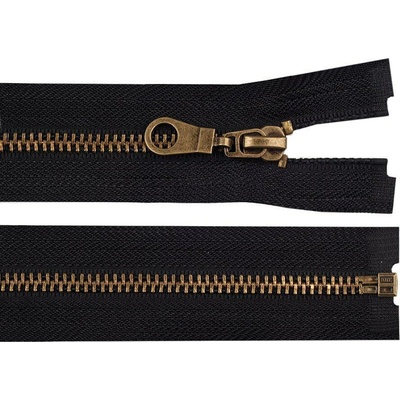 Stoklasa Staromosazný zip No 5 délka 90 cm bundový Balení: 1 ks, Varianta: černá černá