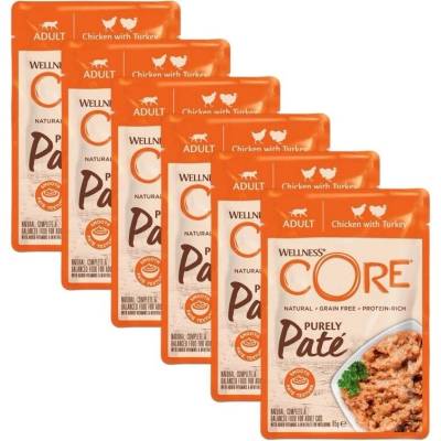 Wellness Core Purely Paté chicken & turkey 6 x 85 g