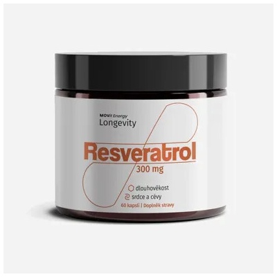 MOVit Longevity Resveratrol 60 kapsúl