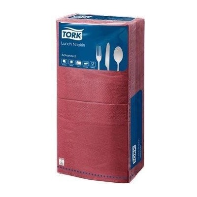 TORK 477213 ubrousky Advanced bordó 2V 33x33cm
