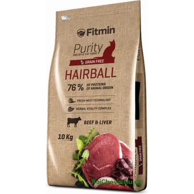 Fitmin Cat Purity Hairball 3 x 10 kg