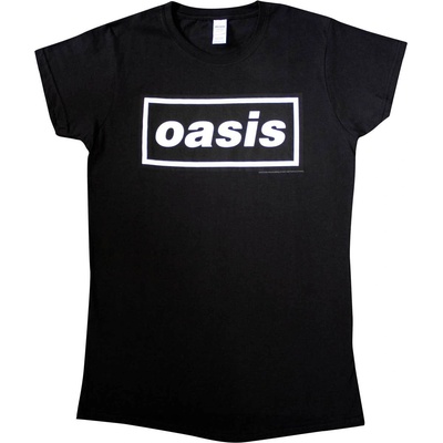 Oasis Decca Logo Black S Дамски Риза (OASTS01LB01)