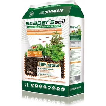 Dennerle Субстрат за растителен аквариум Dennerle Soil Black Color Type 1­-4мм 4л (4107)