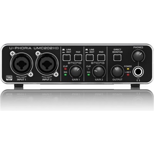 BEHRINGER UMC202HD Звукови карти