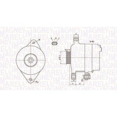 Generátor MAGNETI MARELLI 063731793010