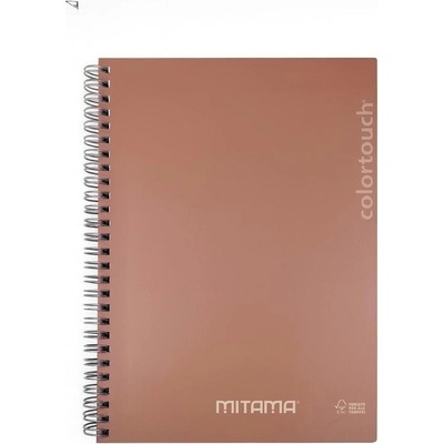 Mitama Spirálový sešit i Note linkovaný lososový