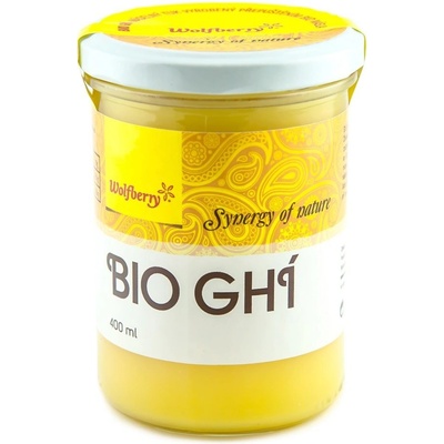 Wolfberry Ghí přepuštěné máslo bio 400 ml