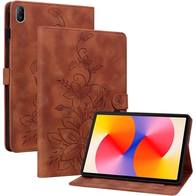 Vsetkonamobil 107889 ART LILY Zaklápacie puzdro pre Huawei MatePad SE 11 2024 hnedé