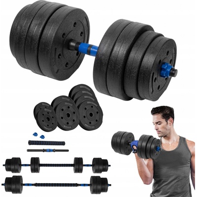 Rebel Bitumenové činky nastavitelné 1 x 20 kg