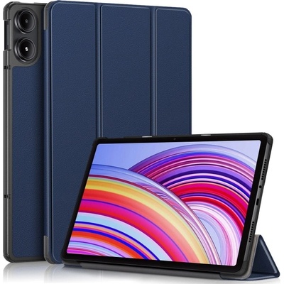 Vsetkonamobil 78937 LEATHER Zaklápací kryt pre Xiaomi Redmi Pad Pro / Pad Pro 5G modrý