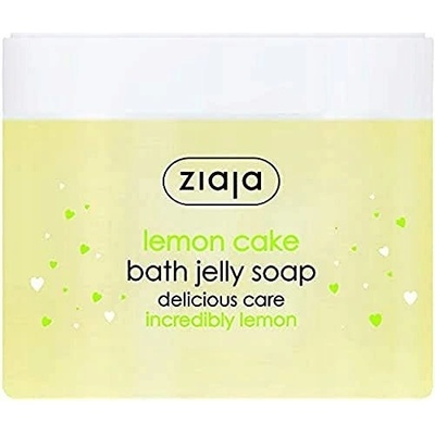 Ziaja Lemon Cake Bath Jelly Soap osvěžující mycí želé 260 ml