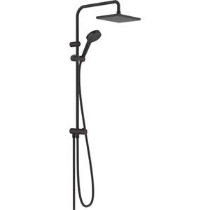 Hansgrohe Vernis Shape - Душ комплект Showerpipe 230 Reno, EcoSmart, черен мат 26289670 (26289670)