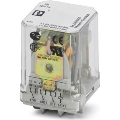 Phoenix Contact REL-PR3-220DC/3X21, 2909055 relé, 440 V/AC, 16 A, 50 ks