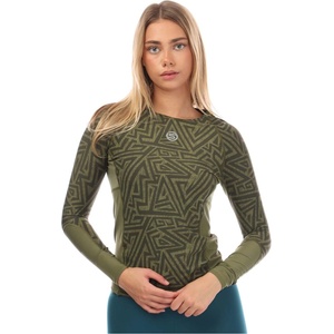 Skins Фланелка с дълъг ръкав Skins Series-3 Long Sleeve Top - Khaki