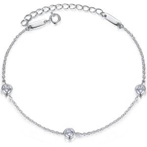 Silenti Jewelry Сребърна гривна "Смелост