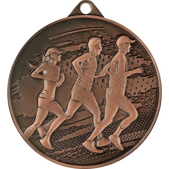 Medaile-kovová Bronz 4,5 cm