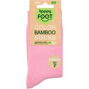 AGIVA Дамски чорапи Agiva Happy Foottopia, С бамбукови нишки, Розови, 35-38 (AGIVA-052)