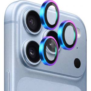 Blueo Протектор за камера за iPhone 18 Pro / iPhone 18 Pro Max - Original Metal Frame Lens Glass - Blueo - Цветен