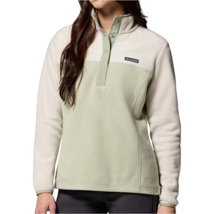 Columbia Дамски поларен пуловер Columbia Women's Benton Springs 1/2 Snap Pull Over II Fleece jumper - Safari / Dark Stone - размер XS (105-5261-1711)