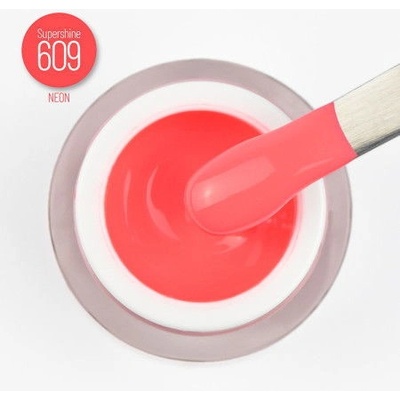 Moyra Supershine barevný gel Vivid Coral 609 5 g