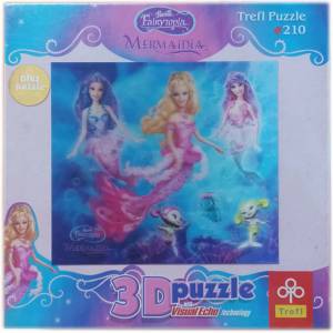 Trefl Трефел Пъзел 3D Русалките Mermaidia 210 части
