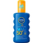 Nivea Kids Protect & Moisture Sunscreen 200 ml - Clear (Blue / Yellow)
