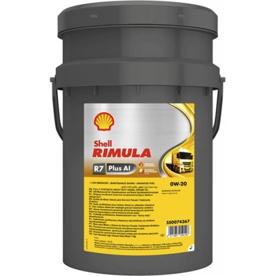 Shell Rimula R7 Plus AI 0W-20 20 l