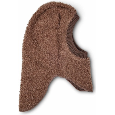 Merino kukla pre deti bouclé Smallstuff rose brown