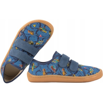 Froddo g1700379-27 barefoot poltopánky textilné papuče tenisky koža